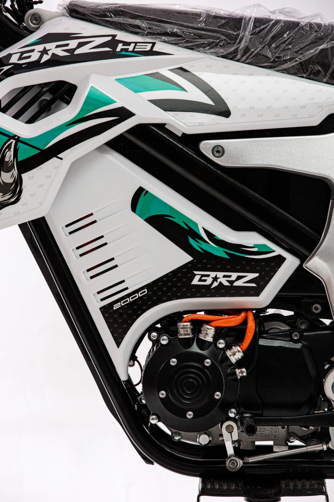 BRZ RACOON PRO 84V ROAD LEGAL ELECTRIC DIRT BIKE - Image 8