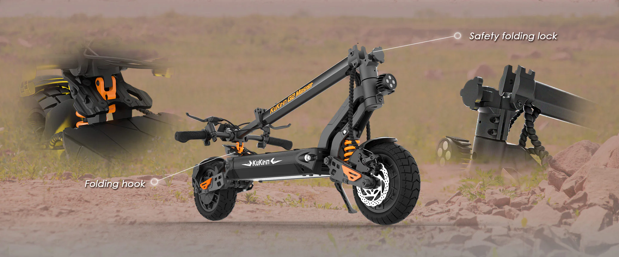 KuKirin 2026 G2 Master Electric Scooter - Image 2